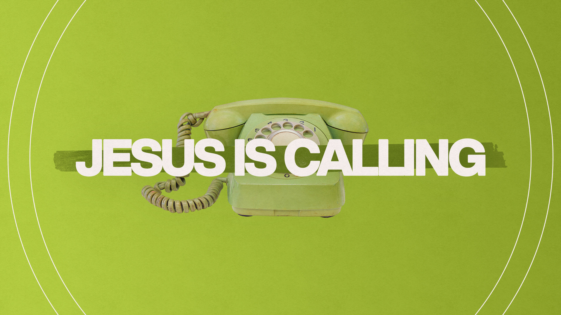 Jesus is Calling - Sermon Series - HD Title Slide